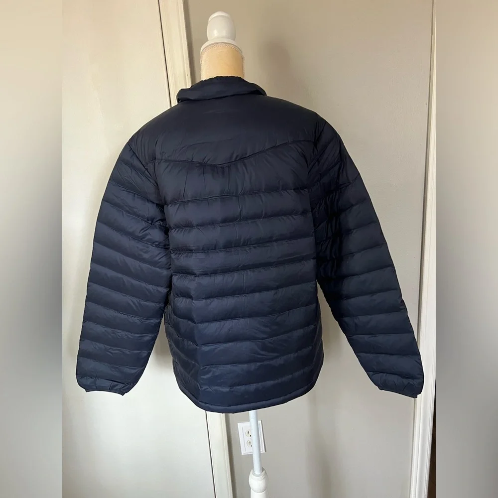 NWT Levi’s Men’s Devin Down Packable Puffer Jacket in Bungee Cord Brown Size M